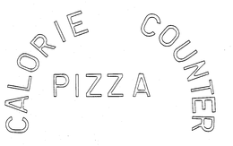 CALORIE COUNTER PIZZA trademark