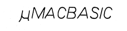 µMACBASIC trademark