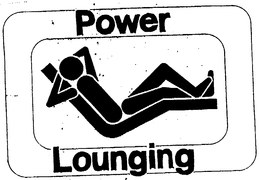 POWER LOUNGING trademark