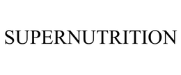 SUPERNUTRITION trademark