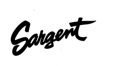 SARGENT trademark