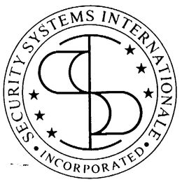SSI SECURITY SYSTEMS INTERNATIONALE INCORPORATED trademark