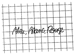 BLEU, BLANC, ROUGE trademark