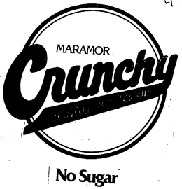 MARAMOR CRUNCHY PEANUT BUTTER CUP NO SUGAR trademark