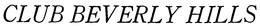 CLUB BEVERLY HILLS trademark