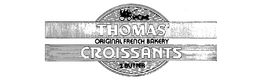 THOMAS' ORIGINAL FRENCH BAKERY CROISSANTS 2 BUTTER trademark