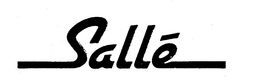 SALLE trademark