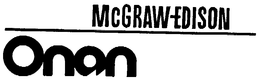MCGRAW-EDISON ONAN trademark