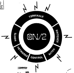 S ON/2 TERMINALS SWITCHES BATCH CONTROL NETWORKS HOSTS trademark