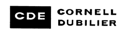 CDE CORNELL DUBILIER trademark