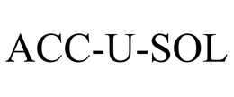 ACC-U-SOL trademark