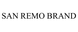 SAN REMO BRAND trademark
