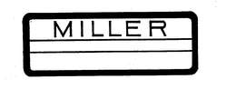 MILLER trademark