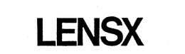 LENSX trademark