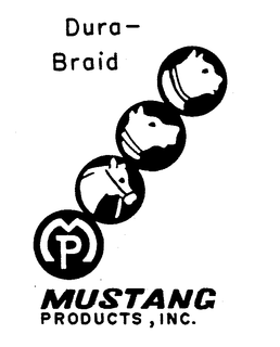 MP DURA-BRAID MUSTANG PRODUCTS, INC. trademark