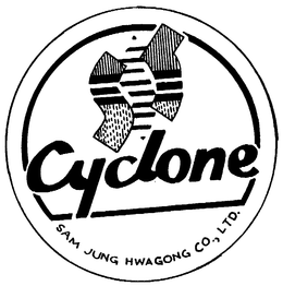CYCLONE SAM JUNG HWAGONG CO., LTD. trademark