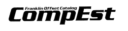COMPEST FRANKLIN OFFSET CATALOG trademark