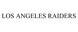 LOS ANGELES RAIDERS trademark