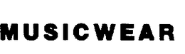 MUSICWEAR trademark