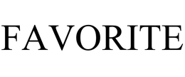 FAVORITE trademark