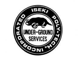 ISEKI POLY-TECH., INCORPORATED UNDER-GROUND SERVICES trademark