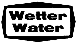 WETTER WATER trademark