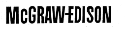 MCGRAW-EDISON trademark