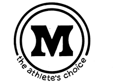 M THE ATHLETE'S CHOICE trademark