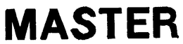 MASTER trademark