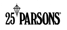 25 PARSONS trademark