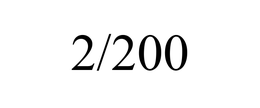 2/200 trademark