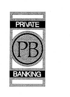PB PRIVATE BANKING trademark
