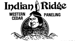 INDIAN RIDGE WESTERN CEDAR PANELING trademark