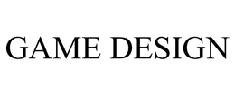 GAME DESIGN trademark