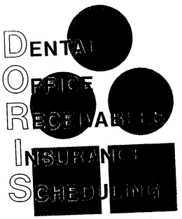 DORIS DENTAL OFFICE RECEIVABLES INSURANCE SCHEDULING trademark