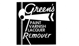 GREEN'S PAINT VARNISH LACQUER REMOVER trademark