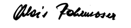 ALOIS ROHRMOSER trademark