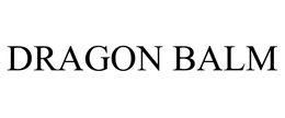 DRAGON BALM trademark