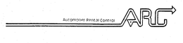 ARC AUTOMOBILE RENTAL CONTROL trademark
