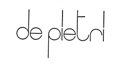 DE PIETRI trademark