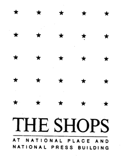 THE SHOPS AT NATIONAL PLACE AND NATIONAL PRESS BUILDING trademark
