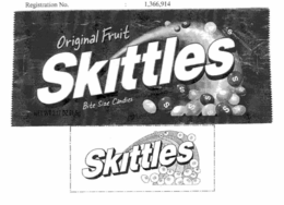 SKITTLES trademark