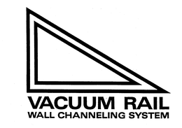 VACUUM RAIL WALL CHANNELING SYSTEM trademark