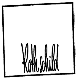 ROTHSCHILD trademark