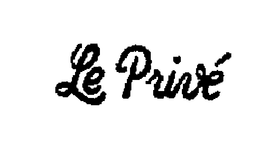 LE PRIVE trademark