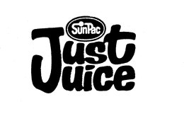 SUNPAC JUST JUICE trademark
