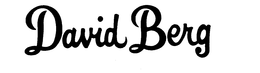 DAVID BERG trademark