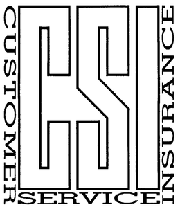 CSI CUSTOMER SERVICE INSURANCE trademark