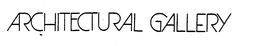 ARCHITECTURAL GALLERY trademark