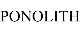 PONOLITH trademark